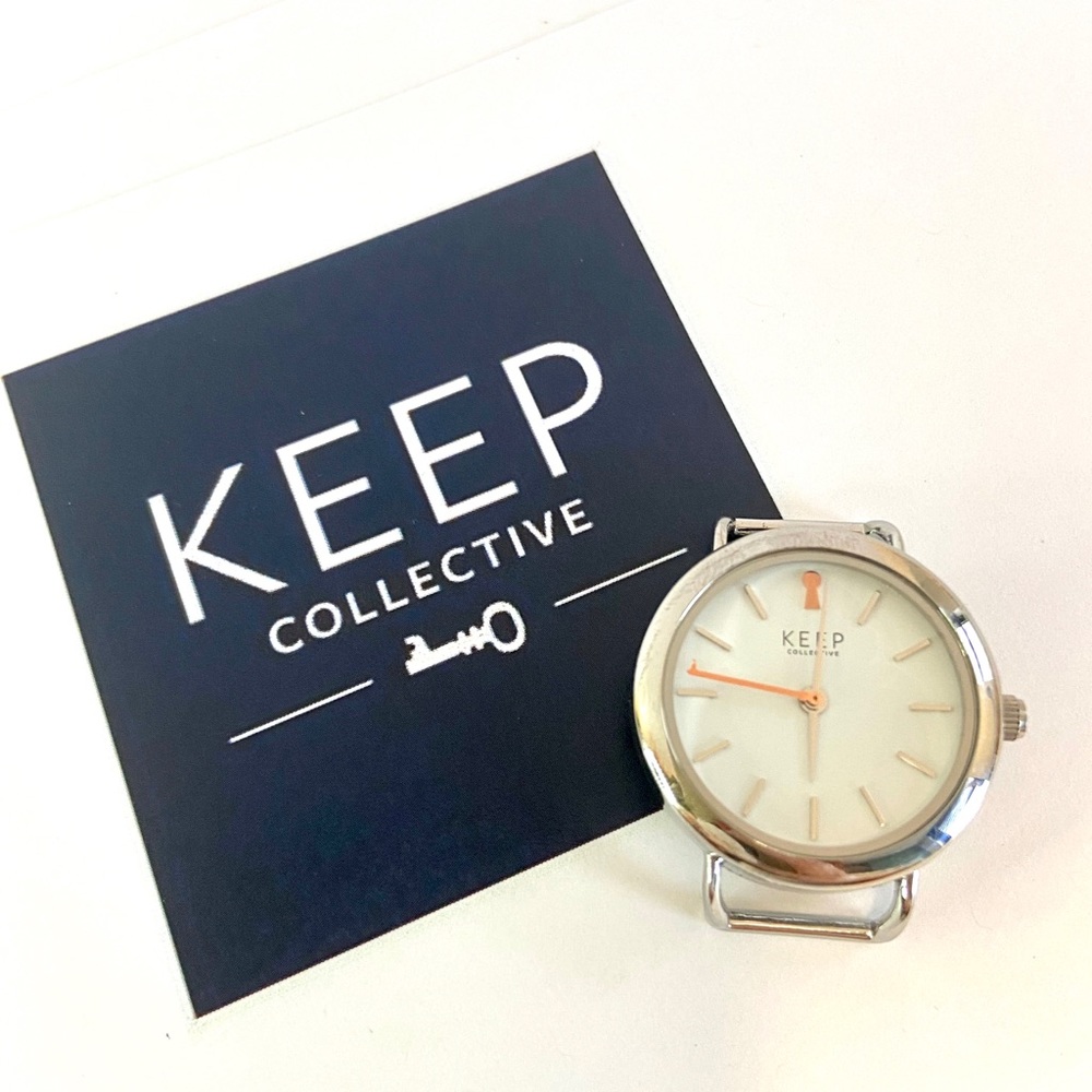 ⏰ KEEP Collective Round Watch- Silver